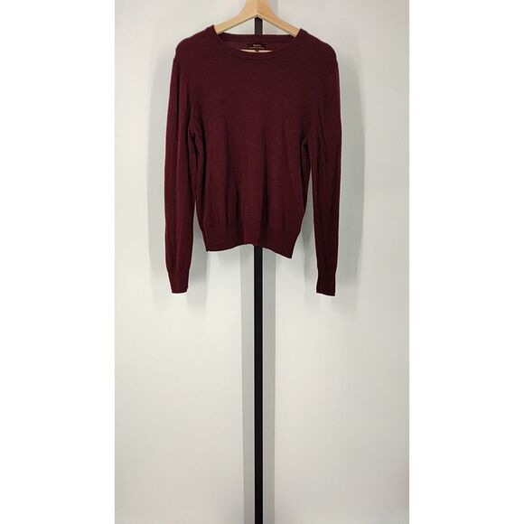 Quince Other - Quince Men's Crewneck Sweater in Burgundy
